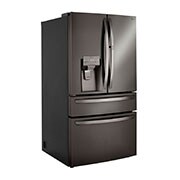 LG 23 cu. ft. Smart Wi-Fi Enabled Counter-Depth Refrigerator with Craft Ice™ Maker, Right Angle, LRMDC2306D, thumbnail 4