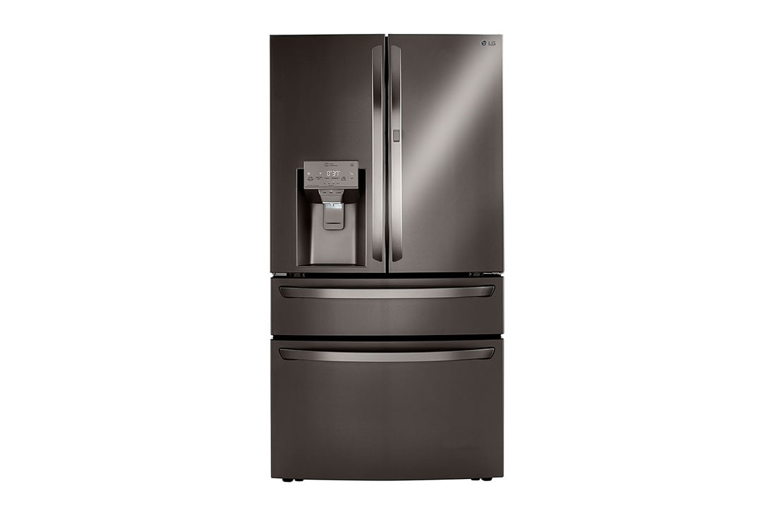 LG 23 cu. ft. Smart Wi-Fi Enabled Counter-Depth Refrigerator with Craft Ice™ Maker, Front, LRMDC2306D, thumbnail 2