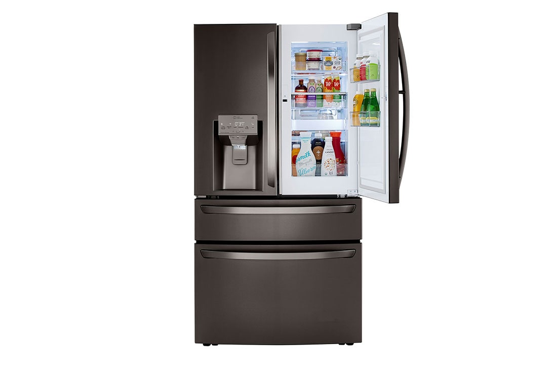 LG 23 cu. ft. Smart Wi-Fi Enabled Counter-Depth Refrigerator with Craft Ice™ Maker, Front Door-In-Door® Open, LRMDC2306D, thumbnail 6