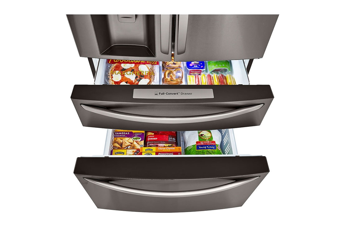 LG 23 cu. ft. Smart Wi-Fi Enabled Counter-Depth Refrigerator with Craft Ice™ Maker, Freezer Interior Filled, LRMDC2306D, thumbnail 8