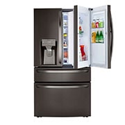 LG 30 cu. ft. Smart wi-fi Enabled Refrigerator with Craft Ice™ Maker, Front Door-In-Door®, LRMDS3006D, thumbnail 1