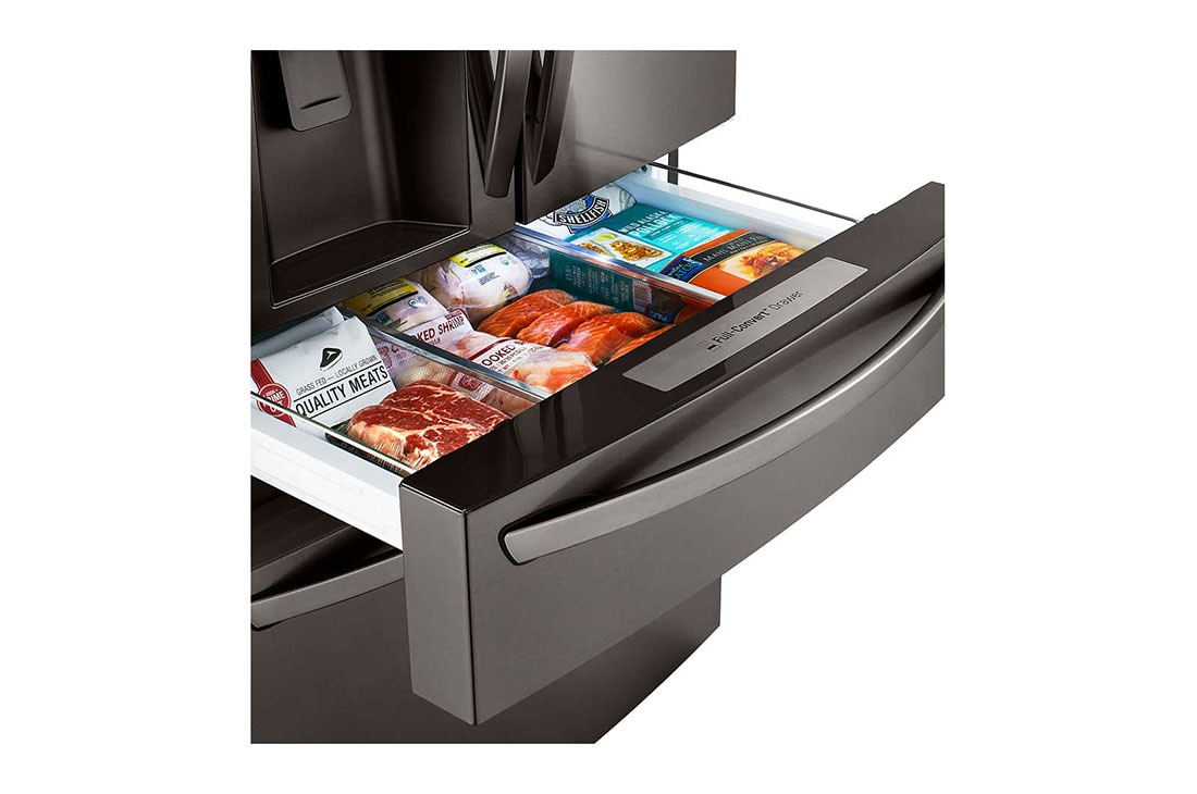 LG 30 cu. ft. Smart wi-fi Enabled Refrigerator with Craft Ice™ Maker, Full-Convert™ Drawer, LRMDS3006D, thumbnail 9