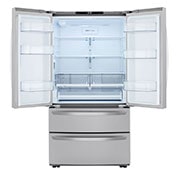 LG 23 cu. ft. French Door Counter-Depth Refrigerator, Front Open, LMWC23626S, thumbnail 4