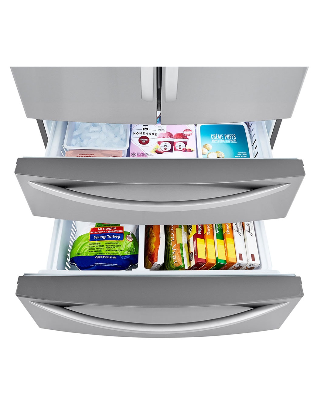 LG LMWC23626S 23 cu. ft. French Door CounterDepth Refrigerator LG USA