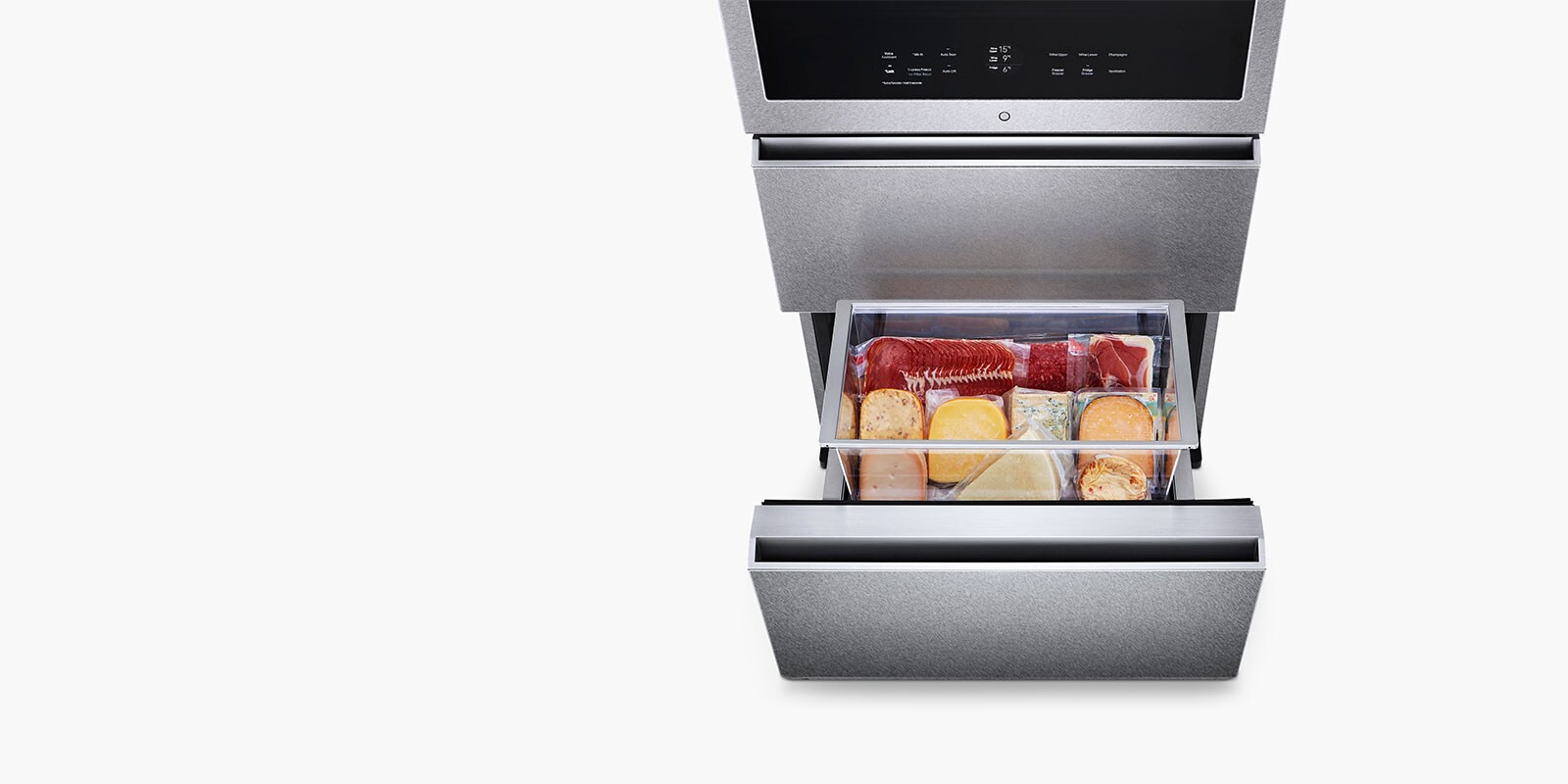 LG URETC1408N LG SIGNATURE 15 cu. ft. Smart wifi Enabled InstaView™ Wine Cellar Refrigerator