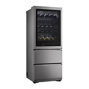 LG SIGNATURE 15 cu. ft. Smart wi-fi Enabled InstaView™ Wine Cellar Refrigerator, Right Angle, URETC1408N, thumbnail 2