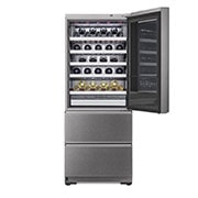 LG SIGNATURE 15 cu. ft. Smart wi-fi Enabled InstaView™ Wine Cellar Refrigerator, Front Open Filled, URETC1408N, thumbnail 4