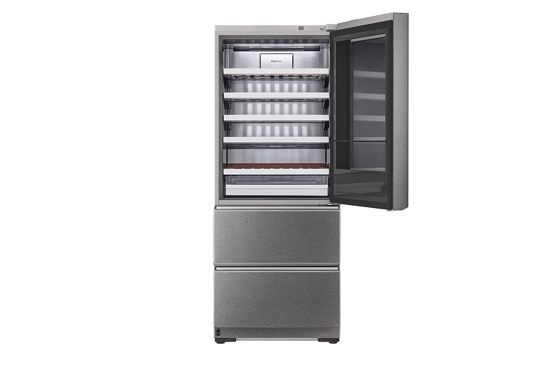 LG SIGNATURE 15 cu. ft. Smart wi-fi Enabled InstaView™ Wine Cellar Refrigerator, Front Open, URETC1408N, thumbnail 3