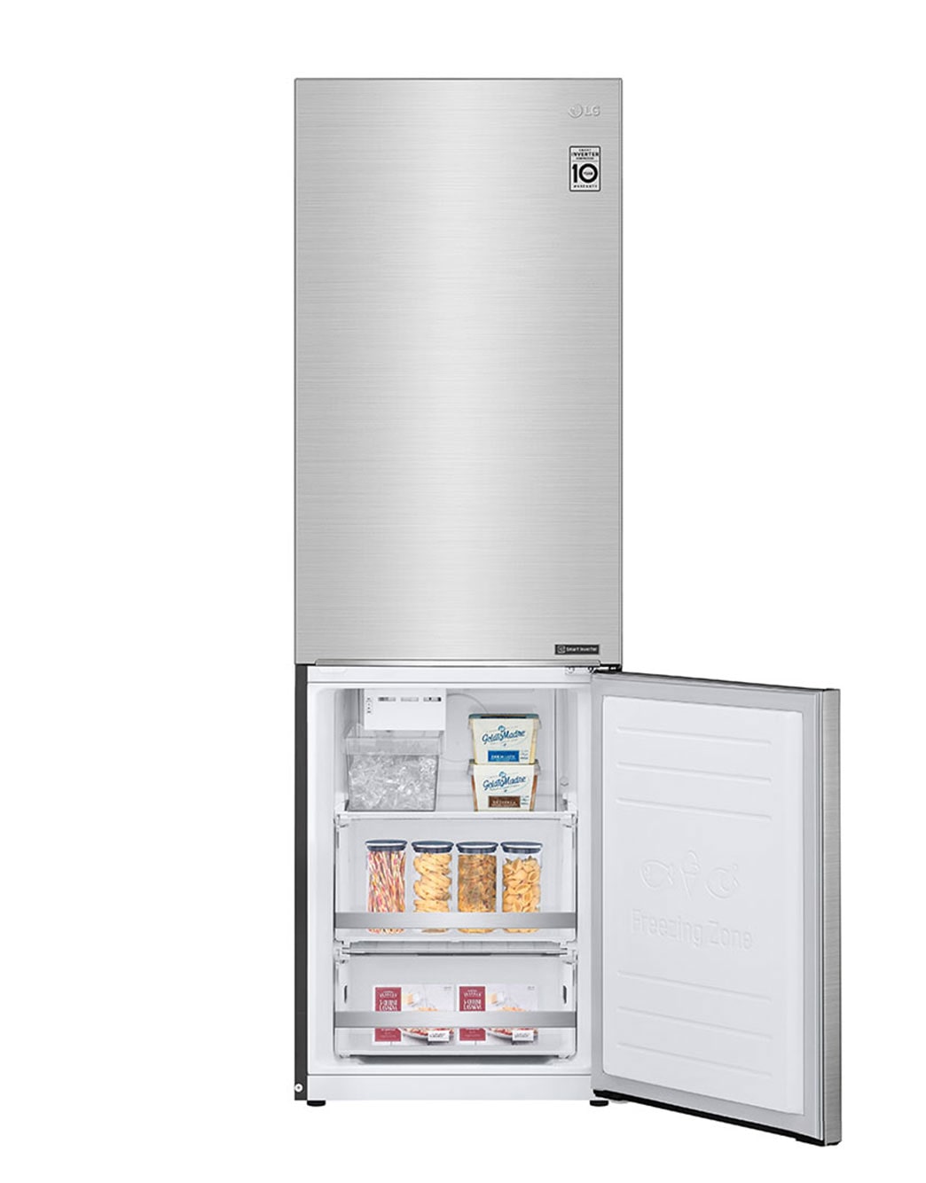 LG 12 cu. ft. Bottom Freezer CounterDepth Refrigerator (LRBCC1204S