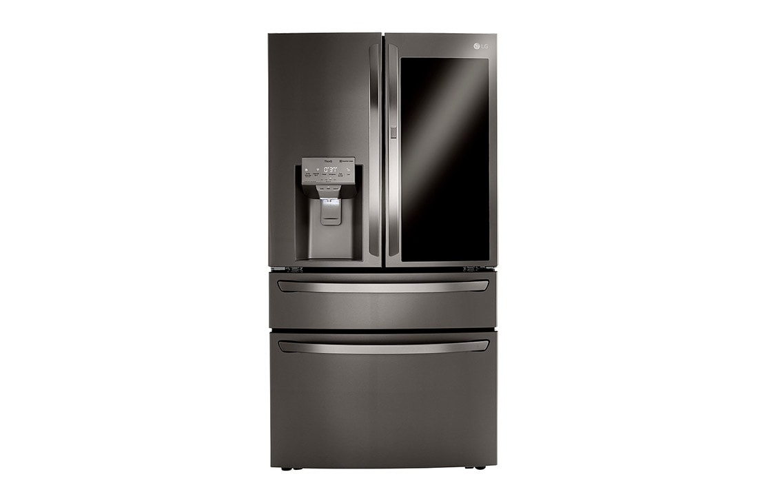 LG 30 cu. ft. Smart wi-fi Enabled InstaView™ Door-in-Door® Refrigerator with Craft Ice™ Maker, Front Off, LRMVS3006D, thumbnail 4