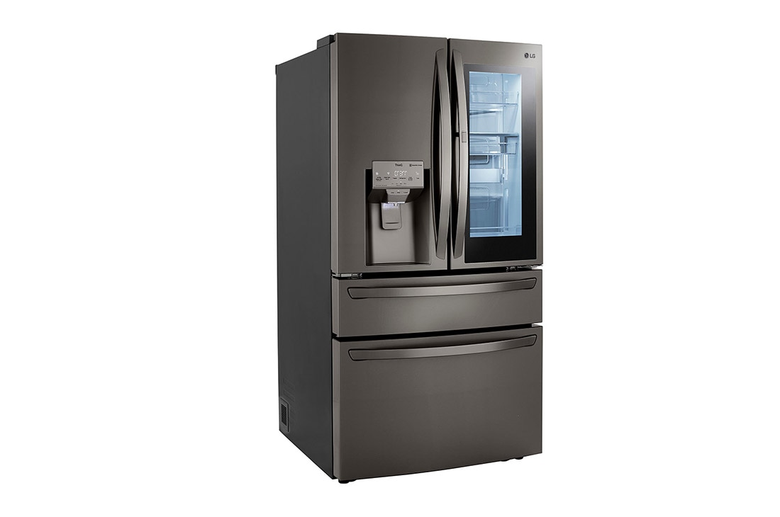 LG 30 cu. ft. Smart wi-fi Enabled InstaView™ Door-in-Door® Refrigerator with Craft Ice™ Maker, Right Angle, LRMVS3006D, thumbnail 5