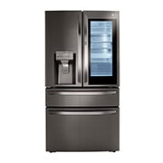 LG 30 cu. ft. Smart wi-fi Enabled InstaView™ Door-in-Door® Refrigerator with Craft Ice™ Maker, Front Lit, LRMVS3006D, thumbnail 1