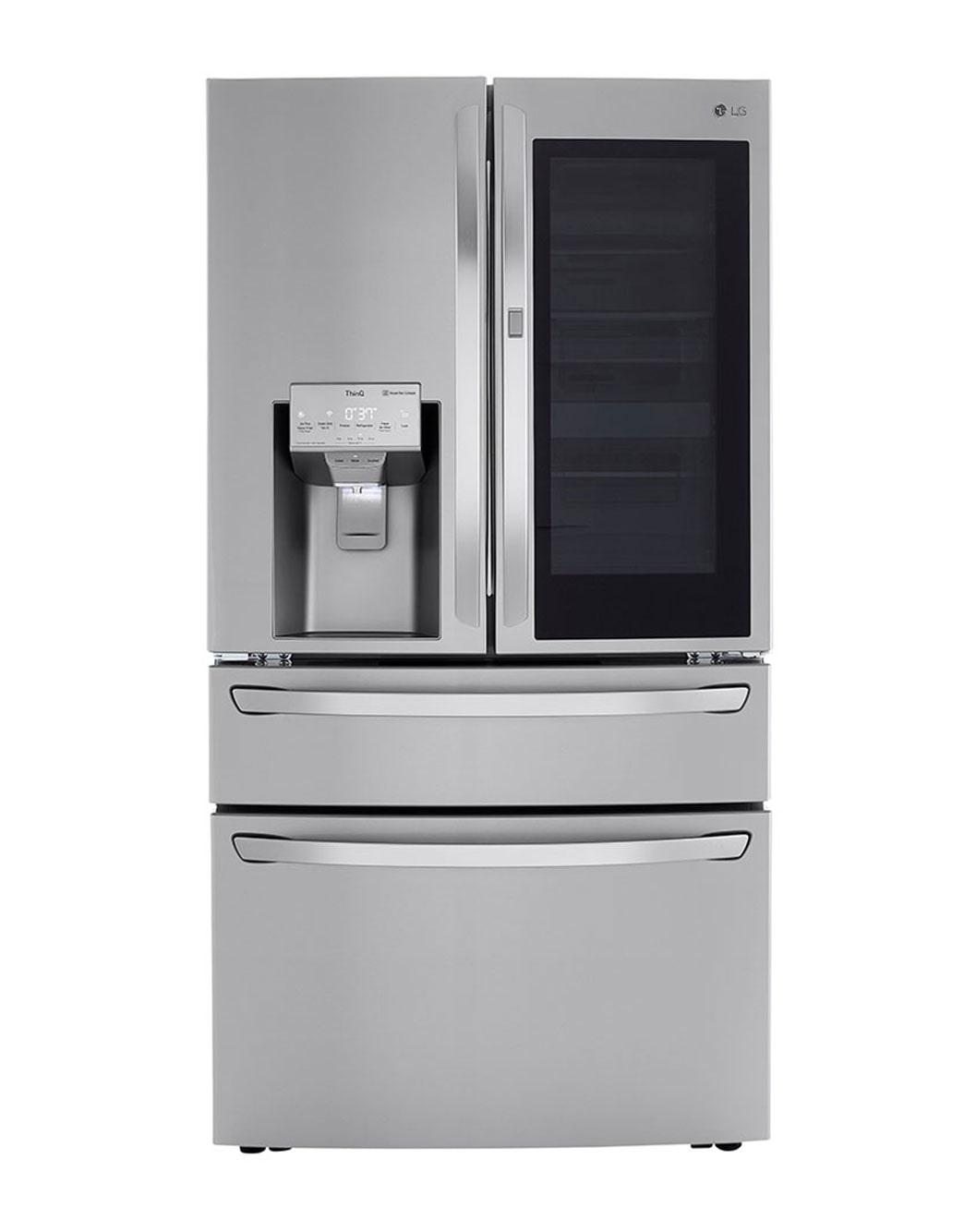 LG 30 cu. ft. Smart wifi Enabled InstaView™ DoorinDoor® Refrigerator with Craft Ice™ Maker
