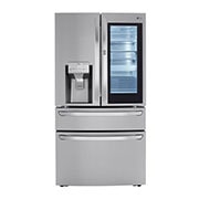 LG 30 cu. ft. Smart wi-fi Enabled InstaView™ Door-in-Door® Refrigerator with Craft Ice™ Maker, Front Lit, LRMVS3006S, thumbnail 1