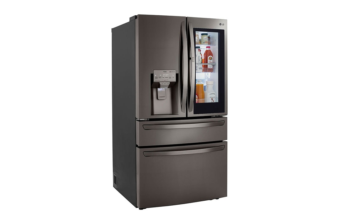 Lg 23 Cu Ft Smart Wi Fi Enabled Instaview Door In Door Counter Depth Refrigerator With Craft Ice Maker Lrmvc2306d Lg Usa