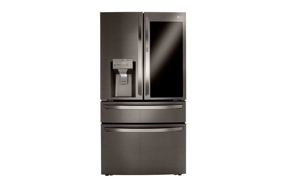 23 cu. ft. Smart wi fi Enabled InstaView Door in Door Counter Depth Refrigerator with Craft Ice Maker