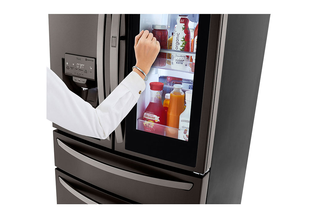 LG 23 cu. ft. Smart wifi Enabled InstaView™ DoorinDoor® CounterDepth Refrigerator with Craft