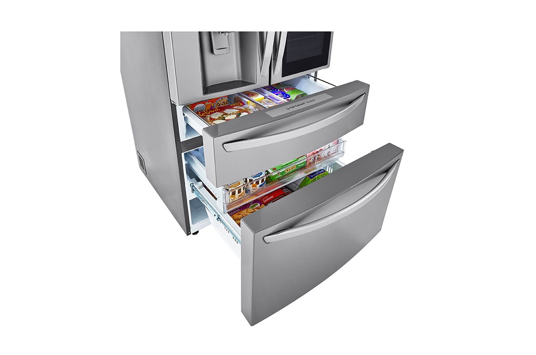 LG 23 Cu. Ft. Smart Wi-fi Enabled InstaView Door-in-Door Counter-Depth Refrigerator W/ Craft Ice Maker - Stainless Steel