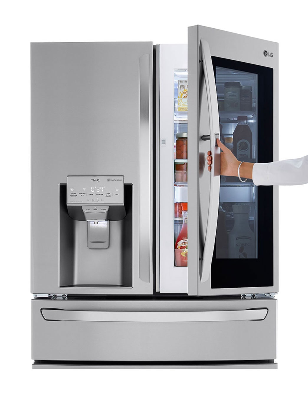 LG LRMVC2306S 23 cu. ft. Smart wifi Enabled InstaView™ DoorinDoor