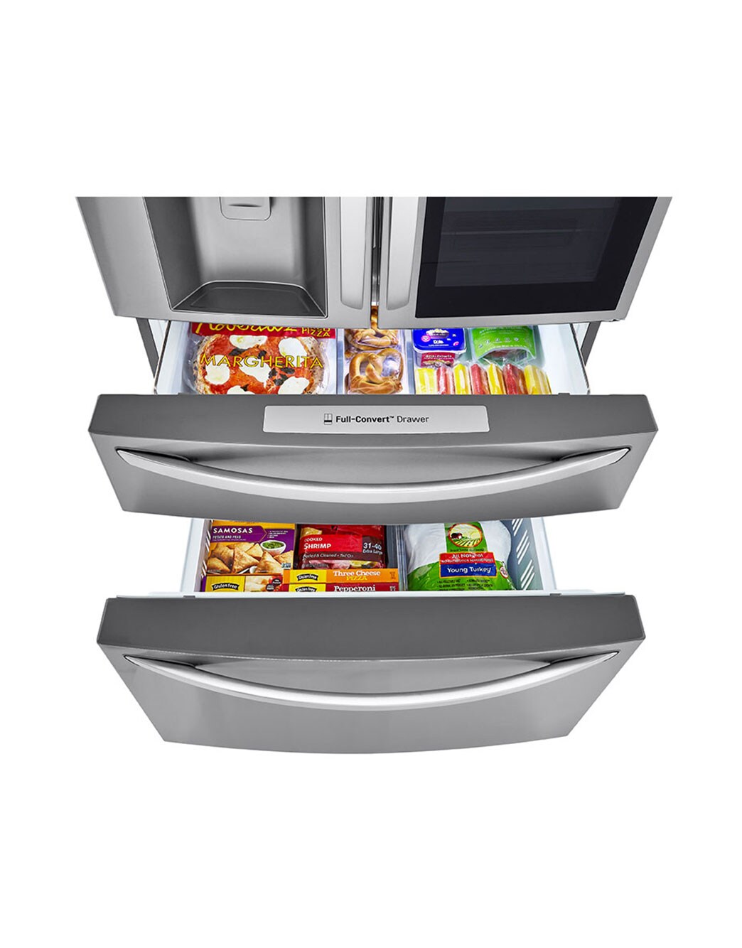 LG 23 cu. ft. Smart wifi Enabled InstaView™ DoorinDoor® CounterDepth Refrigerator with Craft