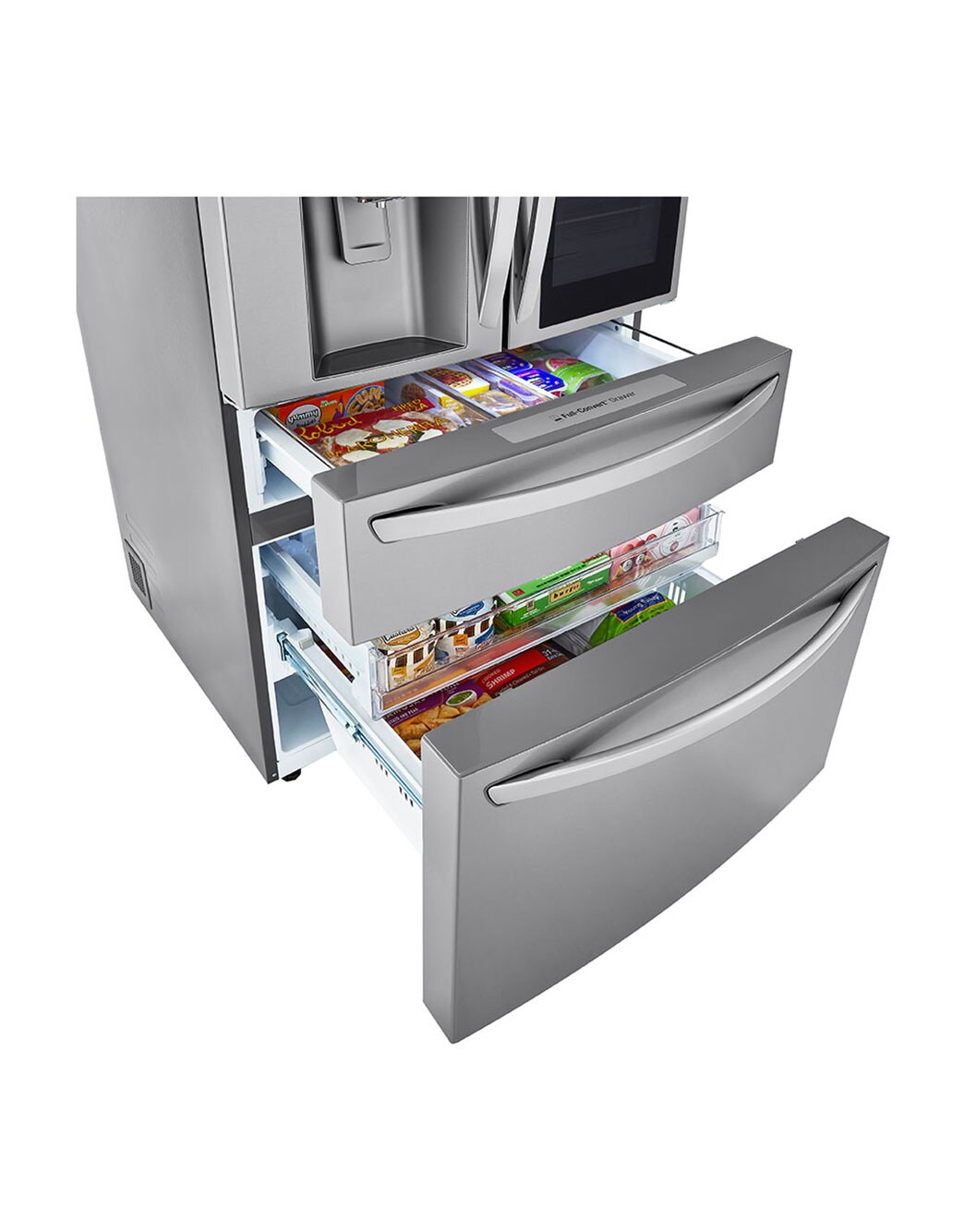 LG 23 cu. ft. Smart wifi Enabled InstaView™ DoorinDoor® Counter