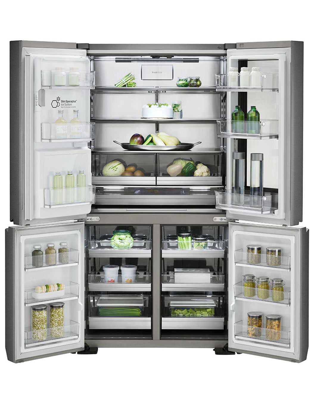 LG SIGNATURE 23 cu. ft. Smart wifi Enabled InstaView™ DoorinDoor