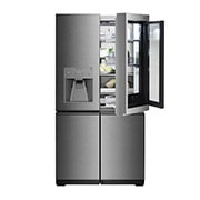 LG SIGNATURE 23 cu. ft. Smart wi-fi Enabled InstaView™ Door-in-Door® Counter-Depth Refrigerator, Door-in-Door® Open, URNTC2306N, thumbnail 2