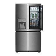 LG SIGNATURE 23 cu. ft. Smart wi-fi Enabled InstaView™ Door-in-Door® Counter-Depth Refrigerator, Door-in-Door® Open 2, URNTC2306N, thumbnail 4