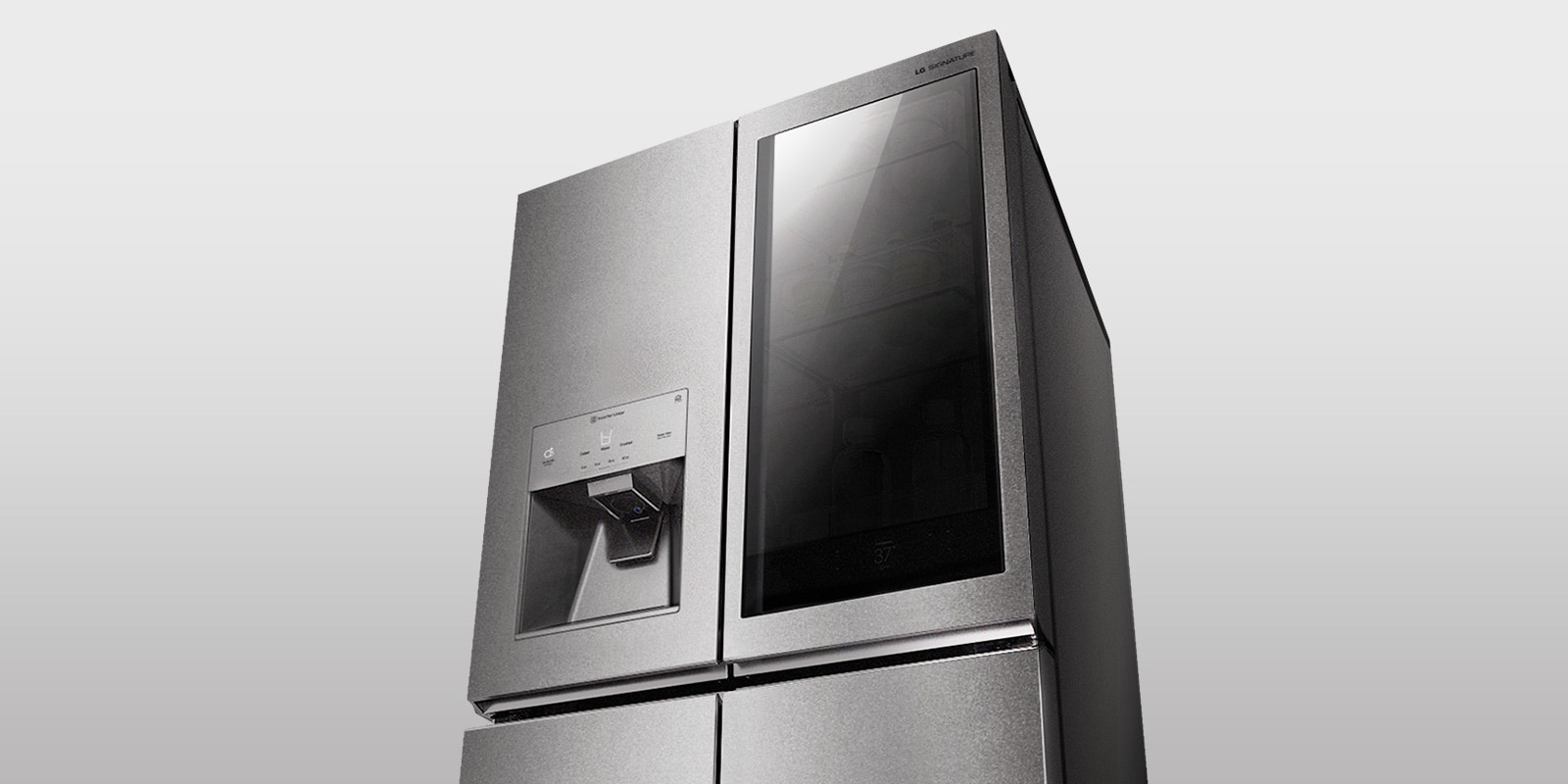 LG SIGNATURE 31 cu.ft. InstaView™ DoorinDoor® Refrigerator LG USA