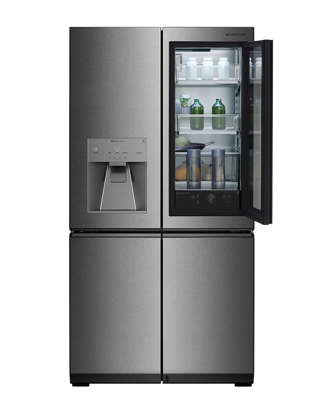 LG SIGNATURE 31 cu.ft. InstaView™ DoorinDoor® Refrigerator LG USA