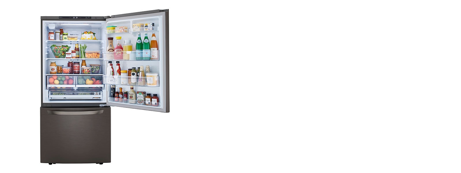 LG 26 cu. ft. Bottom Freezer Refrigerator (LRDCS2603D) LG USA