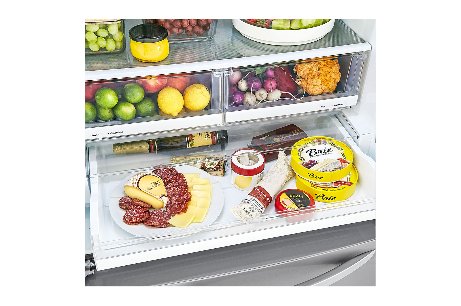 LG 25 cu. ft. French Door Refrigerator (LRFCS25D3S) LG USA