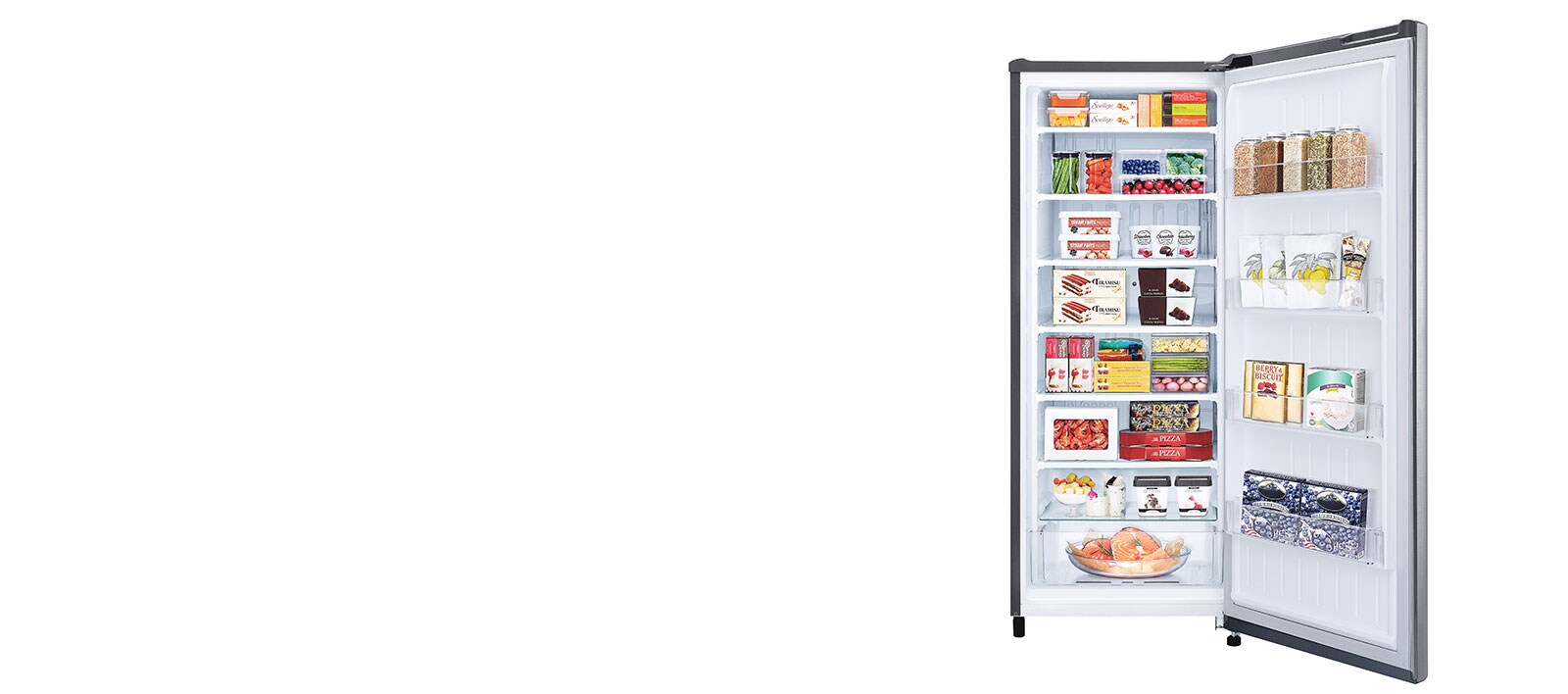 LG LROFC0605V freezer interior capacity