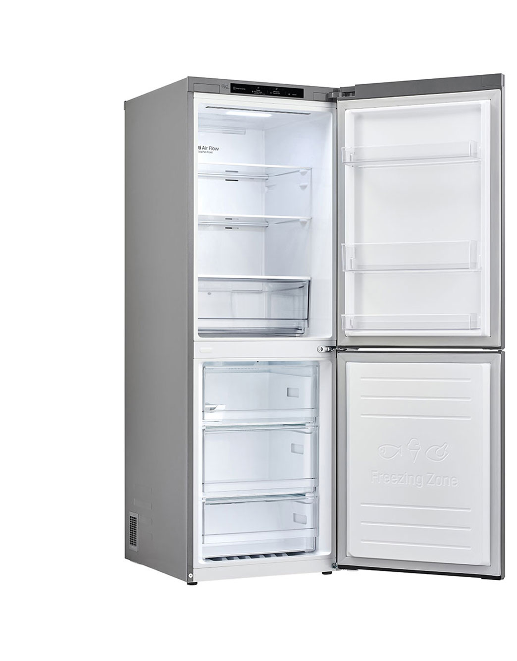 LG LRBNC1104S 11 cu. ft. Bottom Freezer Refrigerator LG USA
