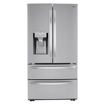 22 cu ft. Smart Counter Depth Double Freezer Refrigerator with Craft Ice™1
