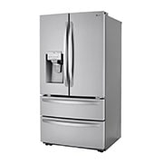 LG 22 cu ft. Smart Counter Depth Double Freezer Refrigerator with Craft Ice™, LRMXC2206S, thumbnail 3