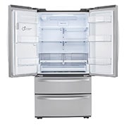 LG 22 cu ft. Smart Counter Depth Double Freezer Refrigerator with Craft Ice™, LRMXC2206S, thumbnail 4