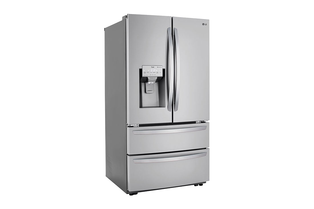 LG 22 cu ft. Smart Counter Depth Double Freezer Refrigerator with Craft Ice™, LRMXC2206S, thumbnail 2