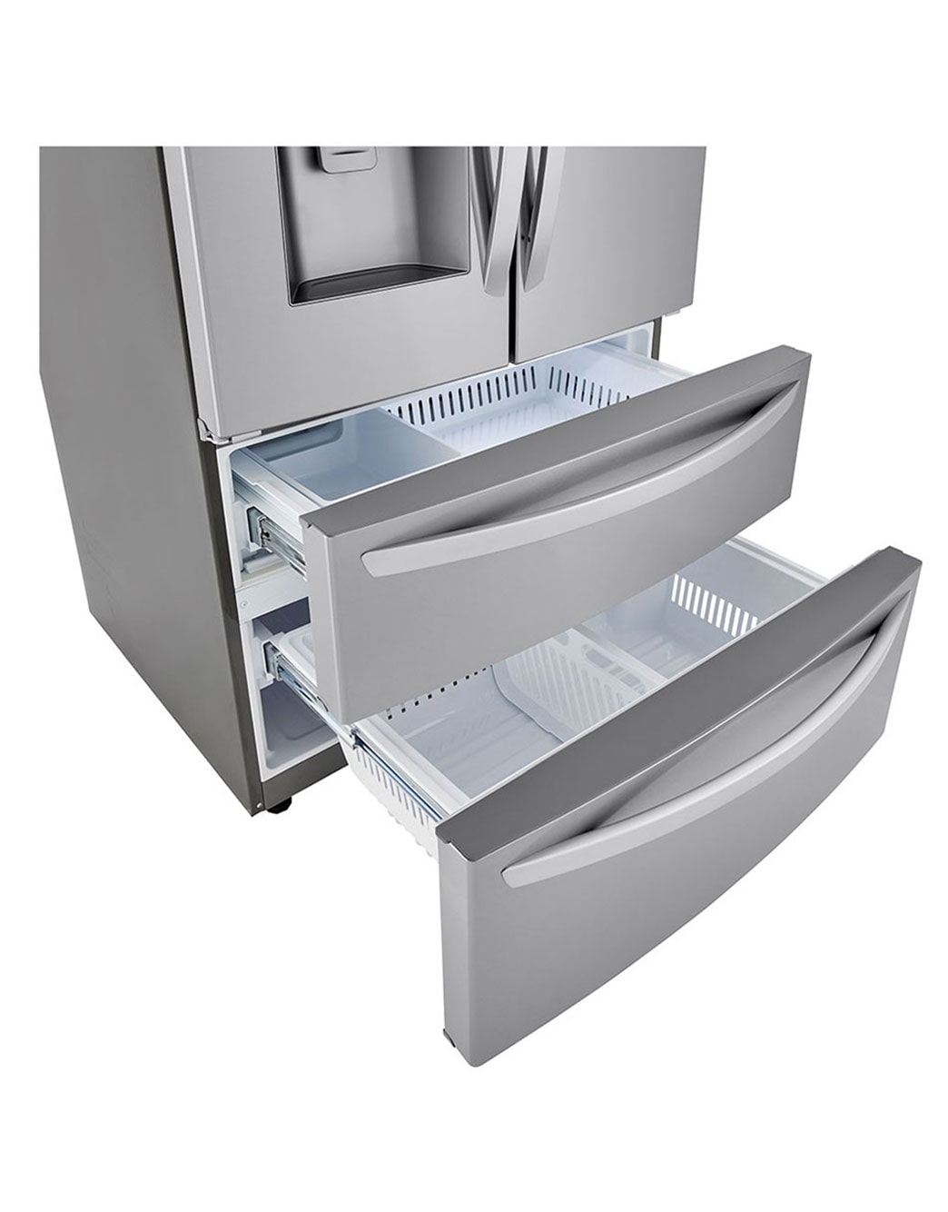 LG LRMXC2206S 22 cu ft. Smart Counter Depth Double Freezer