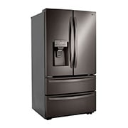 LG 22 cu ft. Smart Counter Depth Double Freezer Refrigerator with Craft Ice™, LRMXC2206D, thumbnail 2