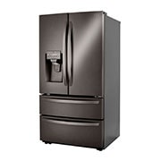 LG 22 cu ft. Smart Counter Depth Double Freezer Refrigerator with Craft Ice™, LRMXC2206D, thumbnail 3