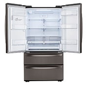 LG 22 cu ft. Smart Counter Depth Double Freezer Refrigerator with Craft Ice™, LRMXC2206D, thumbnail 4