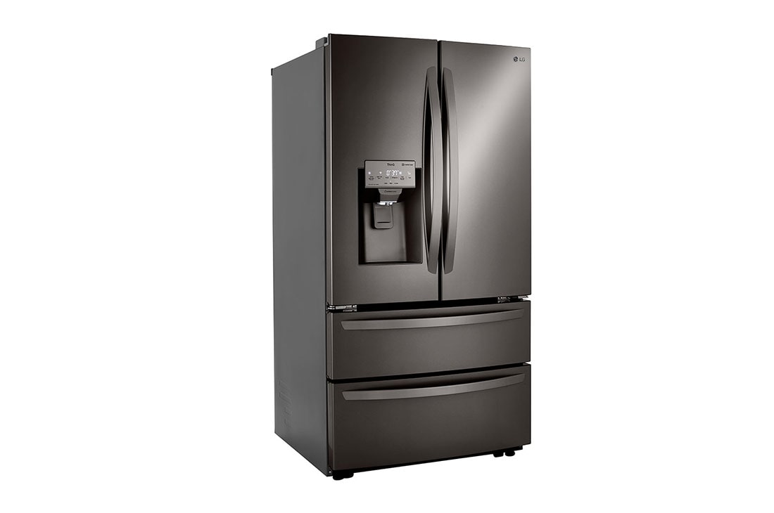 LG 22 cu ft. Smart Counter Depth Double Freezer Refrigerator, LMXC22626D, thumbnail 2
