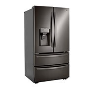 LG 22 cu ft. Smart Counter Depth Double Freezer Refrigerator, LMXC22626D, thumbnail 2