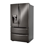 LG 22 cu ft. Smart Counter Depth Double Freezer Refrigerator, LMXC22626D, thumbnail 3
