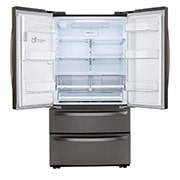LG 22 cu ft. Smart Counter Depth Double Freezer Refrigerator, LMXC22626D, thumbnail 4