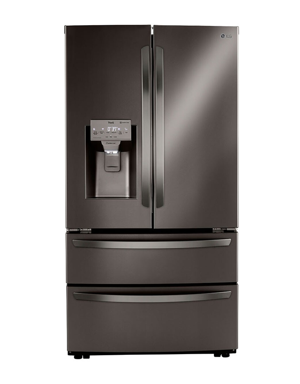 LG LRMXS2806D 28 cu ft. Smart Double Freezer Refrigerator with Craft