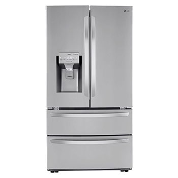 22 cu ft. Smart Counter Depth Double Freezer Refrigerator1