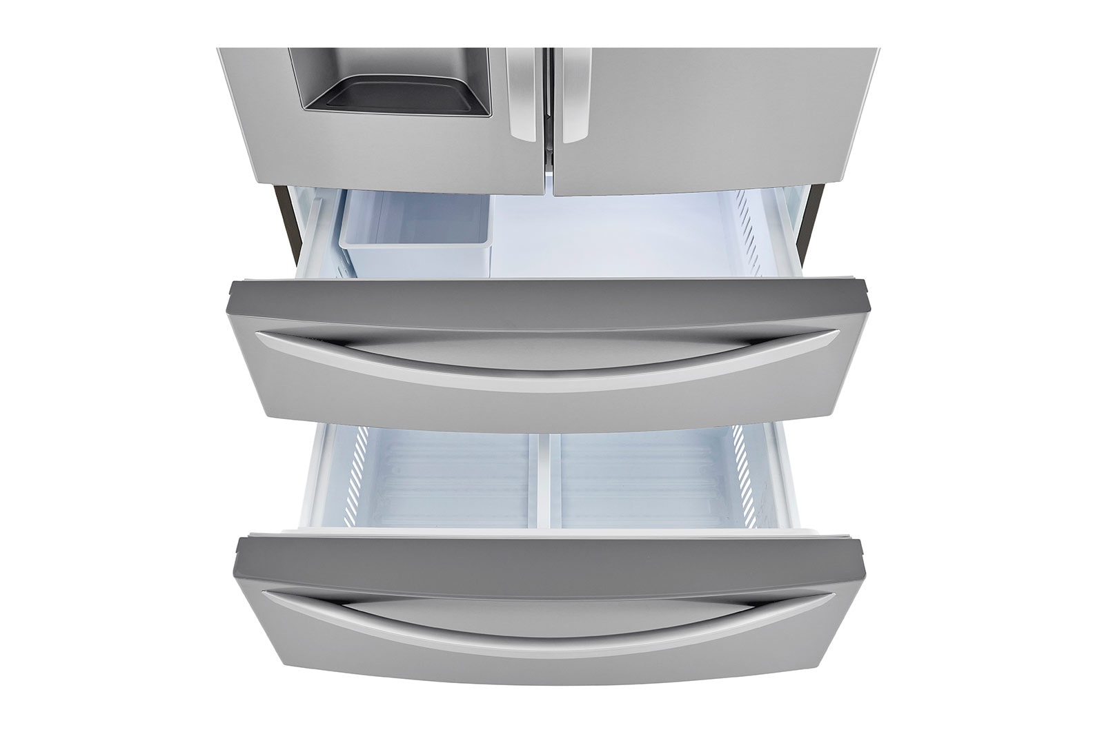 LG LMXC22626S 22 cu ft. Smart Counter Depth Double Freezer