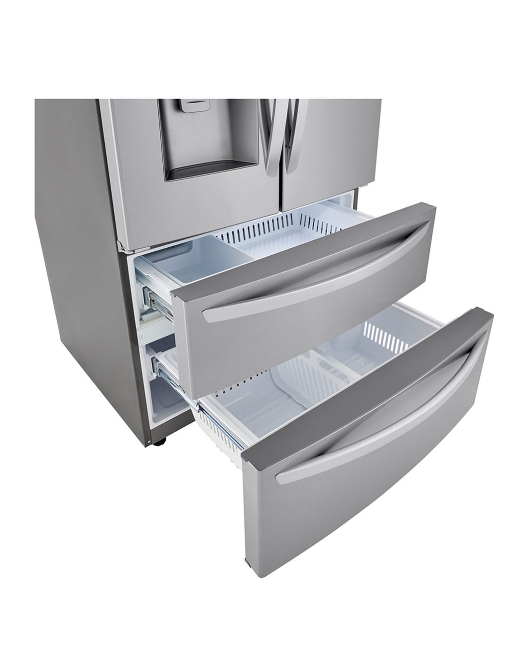 LG 22 cu ft. Smart Counter Depth Double Freezer Refrigerator